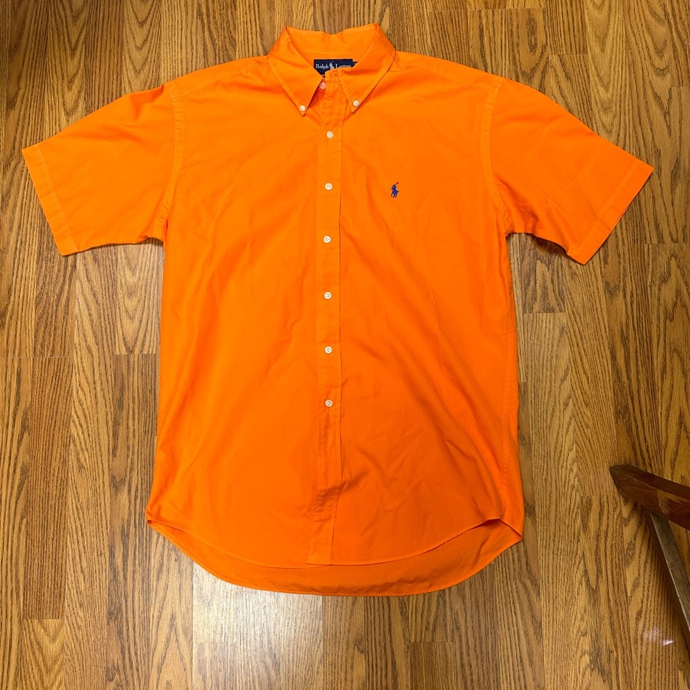 Ralph Lauren XLarge Classic Fit Short Sleeve Button Down